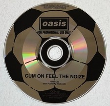 Oasis - Cum On Feel The Noize - Rare 1995 UK 1 track promo only CD (CCD221)