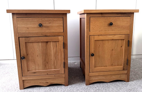 Bedside cabinet x2 - cabinet.,