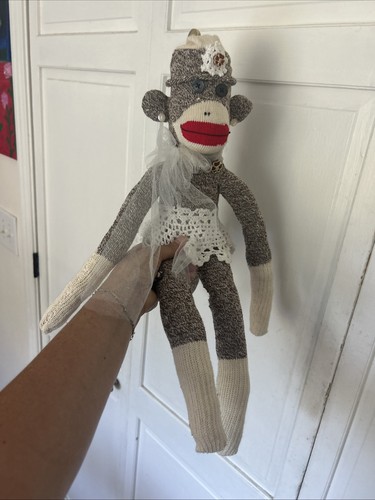 Handmade sock monkey - handmade,