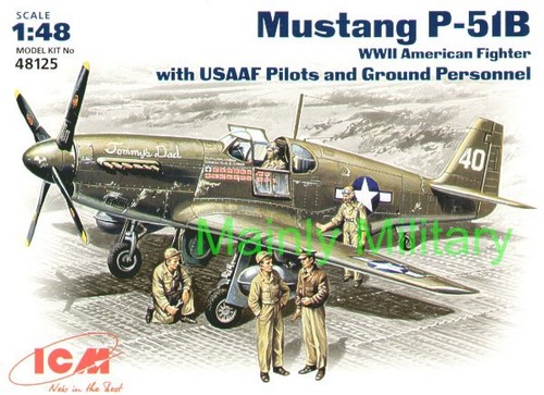 Icm north american - icm, p-51b