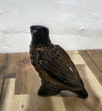 Vintage Glass Brown Avon Eagle