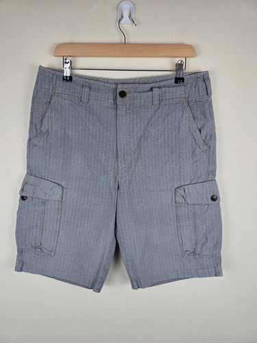 Mens cargo shorts w34 blue - mens,