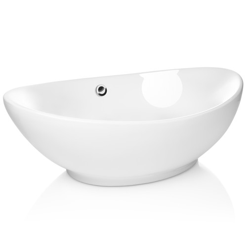 Open box ceramic vessel sink - ceramic,