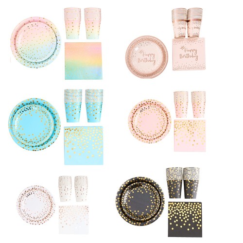 68pcs disposable party - disposable,