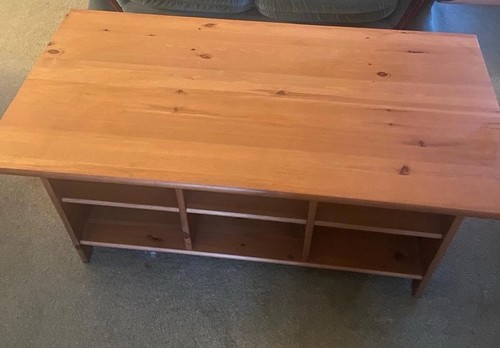 Strong solid wood coffee - coffee, table