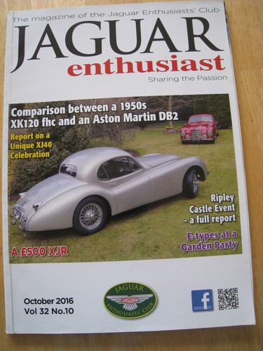 Jaguar enthusiast magazine oct - jaguar,