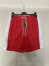 Mens Matalan Red Swim Shorts