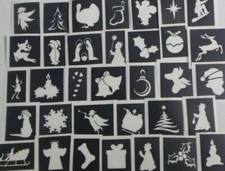 Christmas stencils (mixed) for