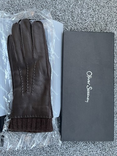 Oliver sweeney gloves brown - sweeney, in