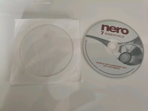 Nero essentials software - 7,