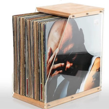Wooden transparent vinyl