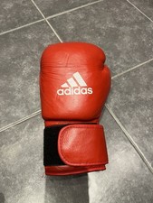 adidas Official IBA (Was AIBA) Boxing Gloves Leather 10oz 12oz Sparring Red Blue