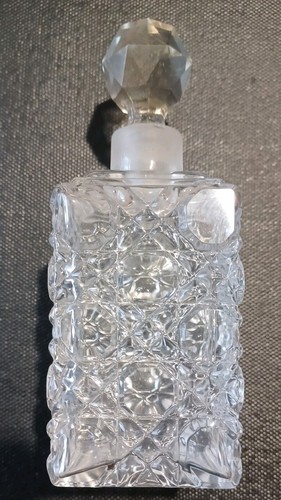 Edwardian cut glass scent - edwardian,