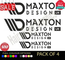 4 x MAXTON DESIGN Wheels Vinyl
