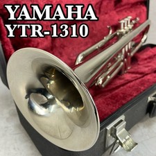 YAMAHA YTR-1310 Trumpet with Hard Case Silver Working Good Condition Japan Used