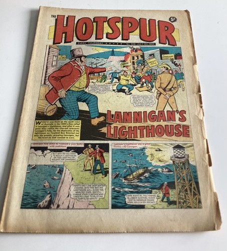 Hotspur comic july - 12th, 1969
