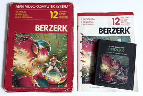 Berzerk atari 2600 7800 - *atari, 7800*