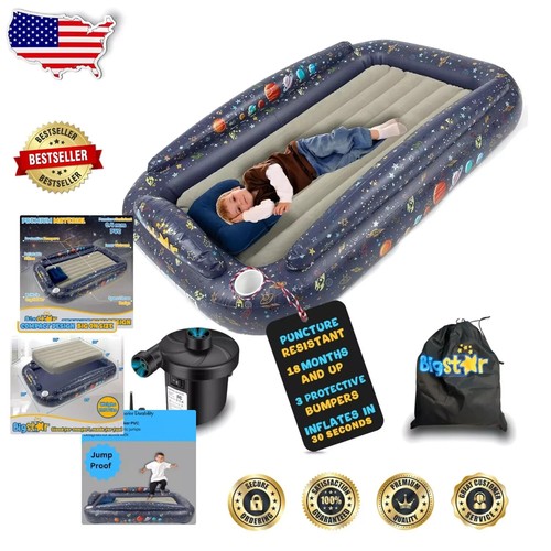 Durable inflatable kid bed - durable, kid's