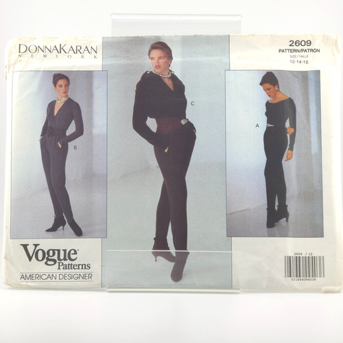 Vogue 2609 dkny pattern - 2609,