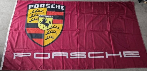 Rare 1960 porsche flag - rare,