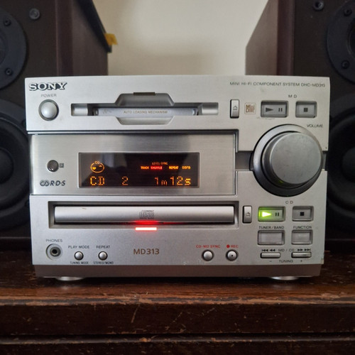Sony dhc md313 mini cd - mini, hi-fi