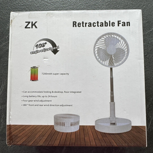 Retractable fan 180 - retractable, fan,