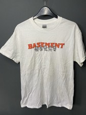 BASEMENT T-SHIRT TEE  SIZE M GILDAN LABEL  HOUSE ELECTRONIC DANCE MUSIC FESTIVAL