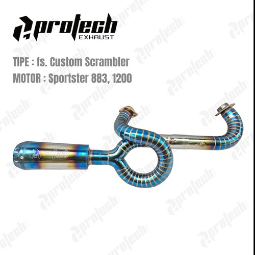 Into custom exhaust pipe - 1,