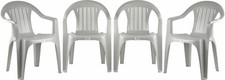 Plastic Chair White Adult
