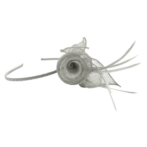 Women small flower fascinator - small,