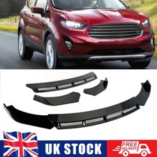 Gloss Black Lower Front Bumper Lip Splitter Spoiler UK For Ford Kuga 2008-2022