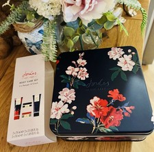NEW Joules Body Care Metal Tin