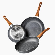 3-Piece Chef’s Frying Pan