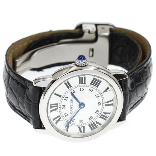 Cartier ronde solo w6700155 - solo, sm