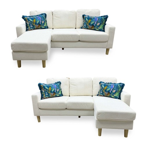 Very pad corner sofa - very, natural
