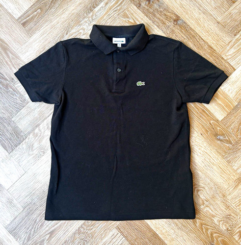 Lacoste boys black cotton - lacoste,