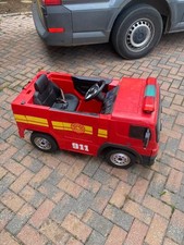 Electric Ride On Fire Engine and Accessories 