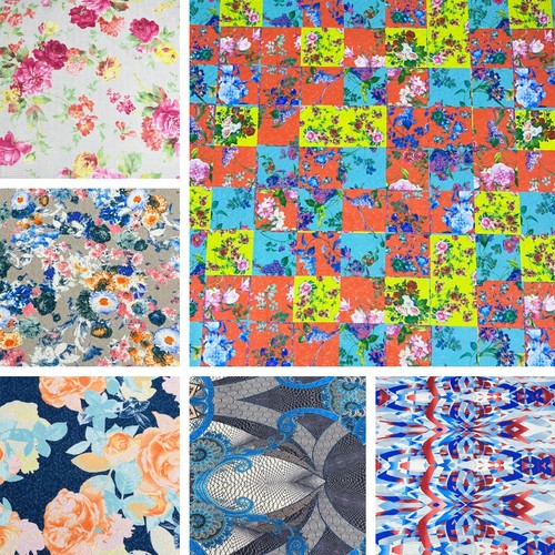 Metres luxurious printed - luxurious,