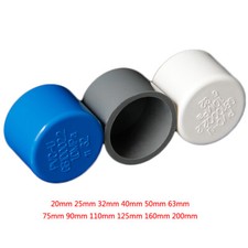 Pvc water supply pipe - supply, cap