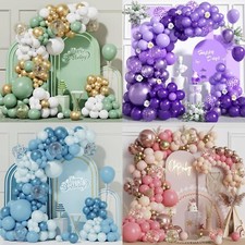 Balloon Arch Kit + Balloons Garland Birthday Wedding Party Baby Shower Decor UK