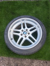 BMW E39 5 Series M PARALLEL 18" Rear Alloy Wheel 9J Genuine *Rare* 2229640 #b17a