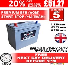 009 AGM Car Battery For Lexus Prius 45Ah 350cca 3 Years Warranty Lion AX S46B24R