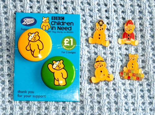 Vintage pudsey bear bbc - 6,