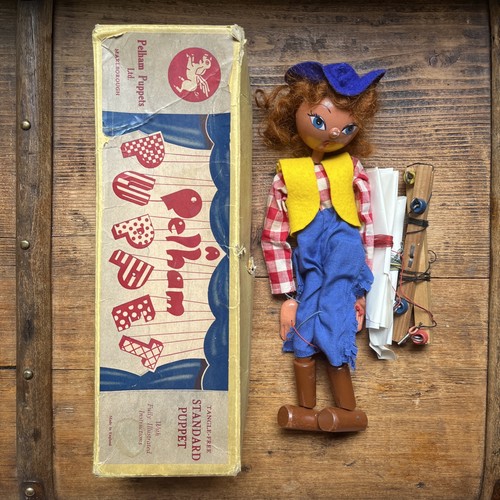 Pelham puppet cowgirl made - puppet,