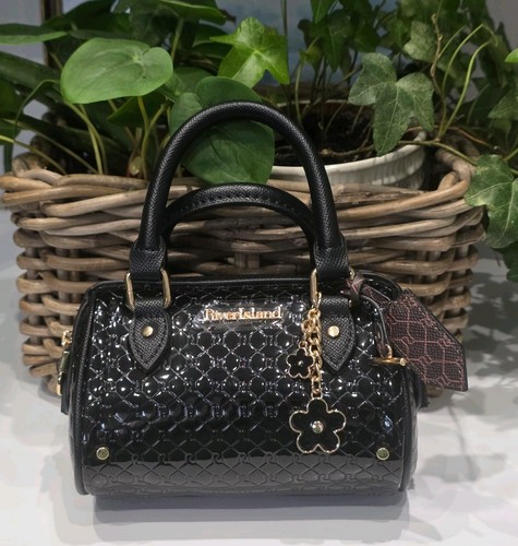 River island brown - brown, patent