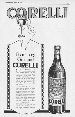Corelli vermouth try with - try, gin