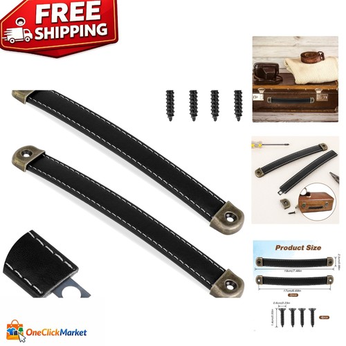 Pcs leather handles - leather,