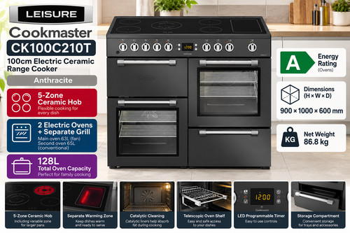 Leisure cookmaster ck100c210t - cookmaster,