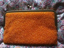 LISBETH DAHL Orange Beaded