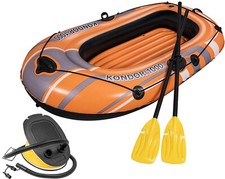 Bestway Inflatable Kondor 1000 Hydro-Force Dinghy Rubber Boat Oars with Air Pump